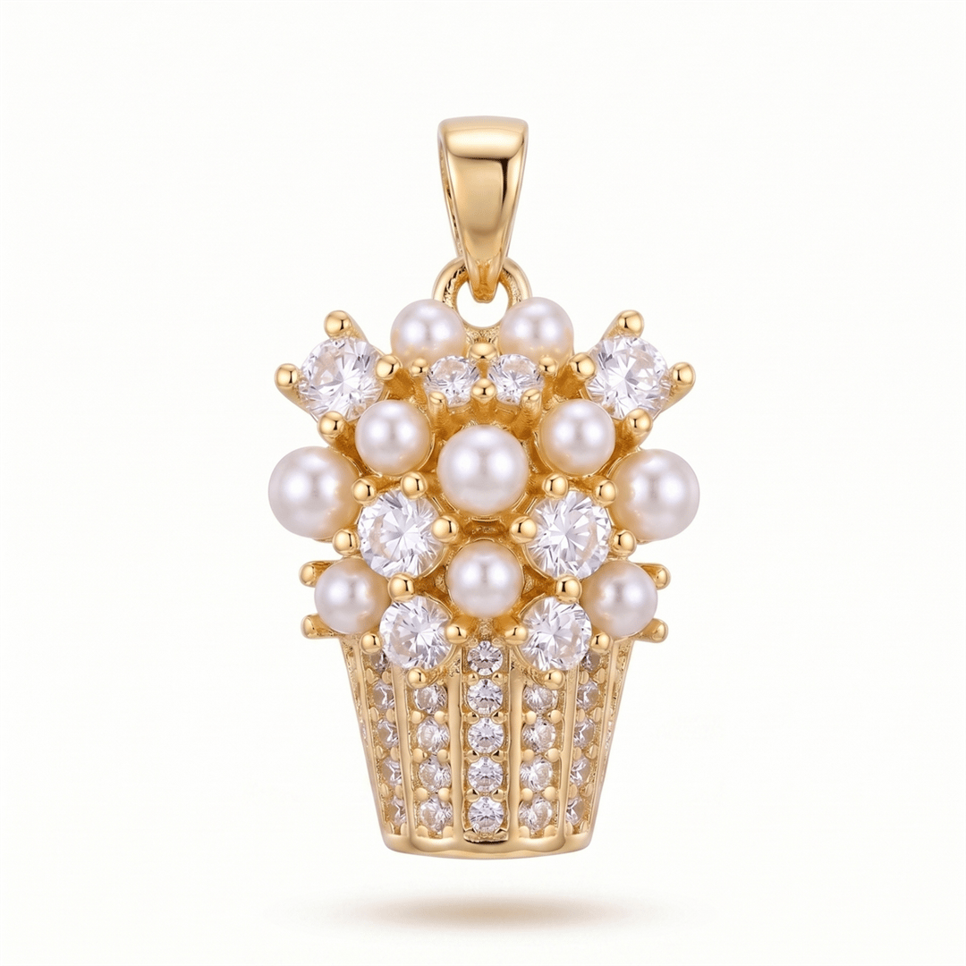 Pearl Bouquet Charm 