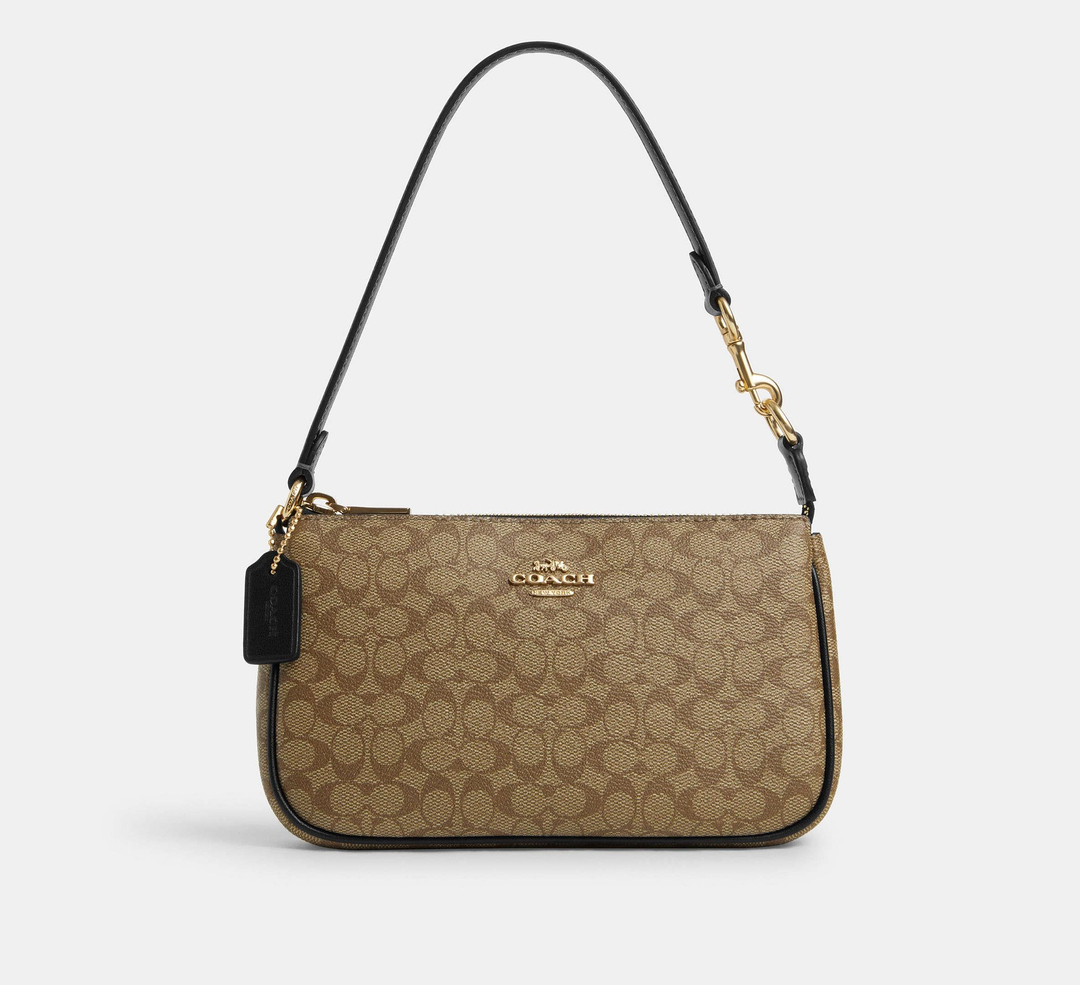 Coach Monogram Çanta / Siyah Kahve