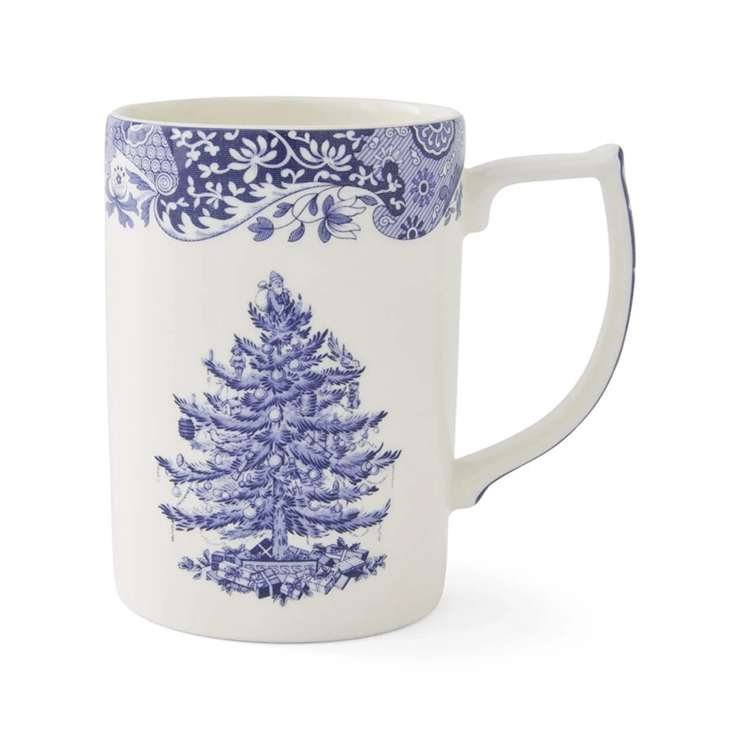 Blue Italian Christmas Kupa