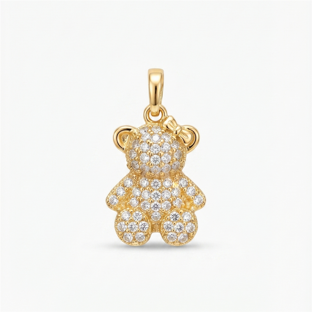 Teddy Charm - Gold 