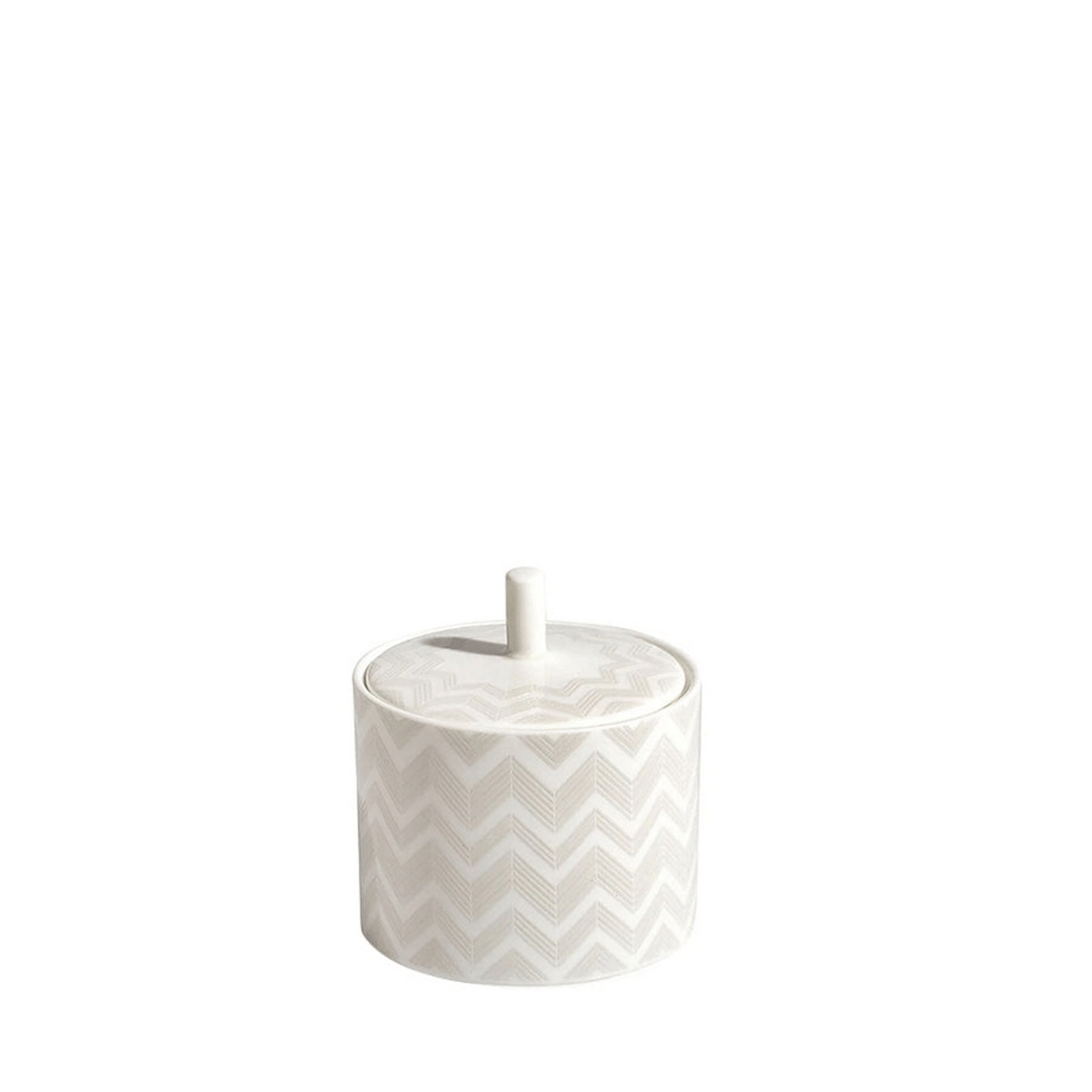 Zig Zag White Beyaz Gri Şekerlik