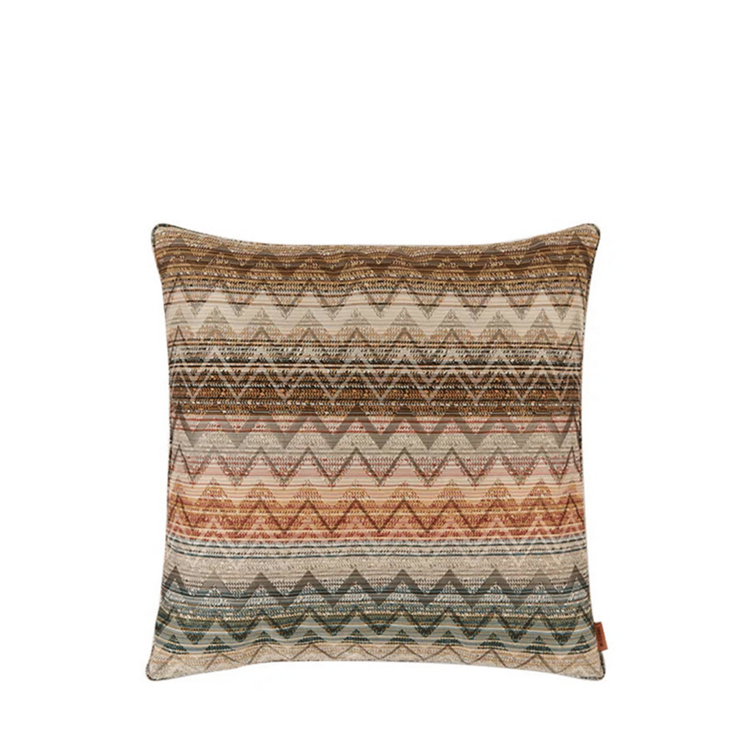 Yate Bronz Çok Renkli Dekoratif Yastık 40 x 40 cm