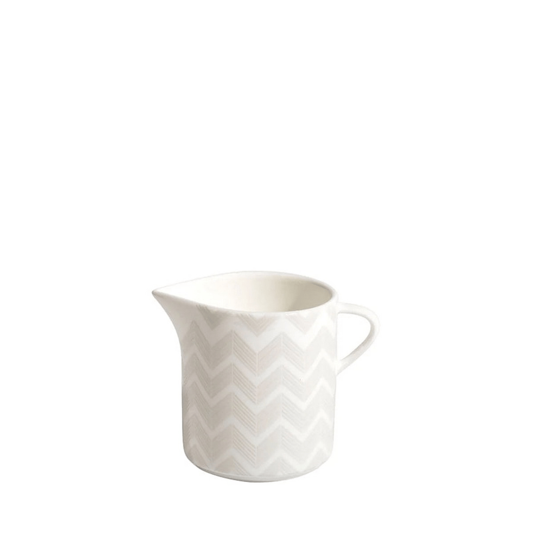 Zig Zag White Beyaz Gri Sütlük