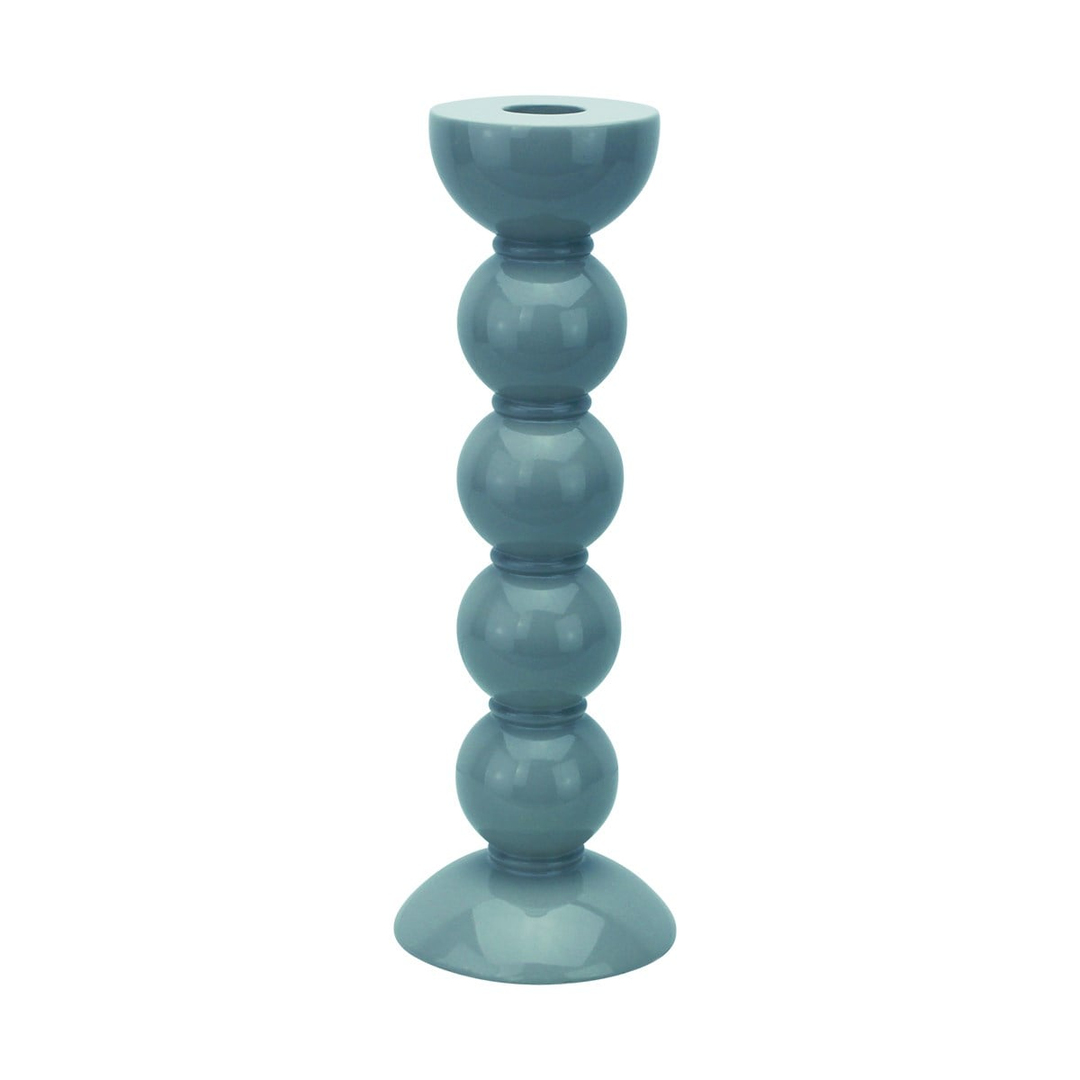 Bobbin Chambray Dekoratif Şamdan 24 Cm