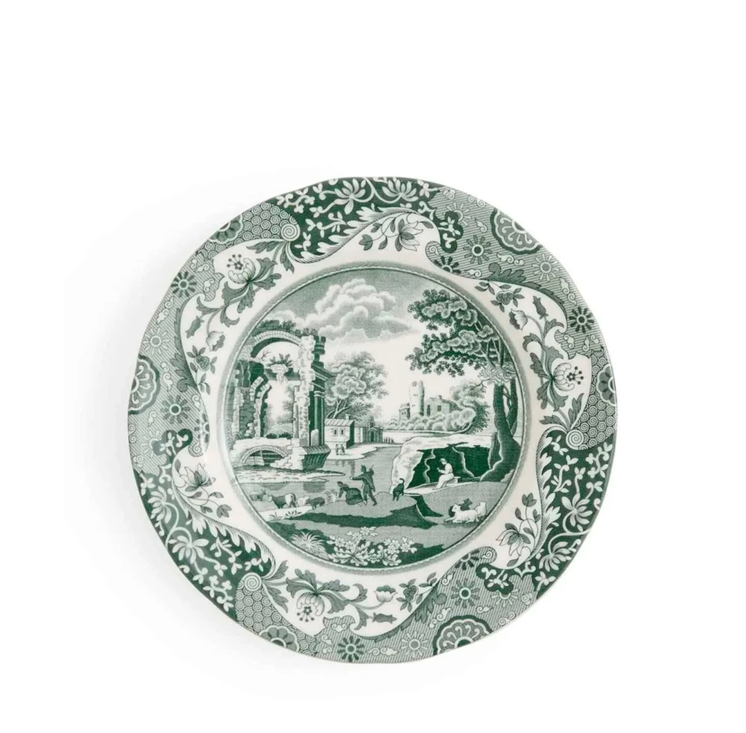 Spode Heritage Green Italian Bread Plate 15 cm
