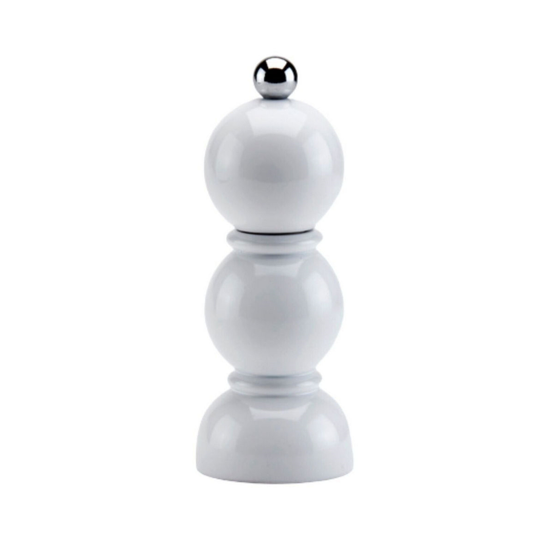 Mini Bobbin Beyaz Tuz ve Karabiber Değirmeni