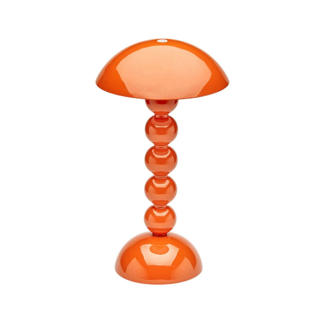 Bobbin LED Turuncu Şarjlı LED Masa Lambası