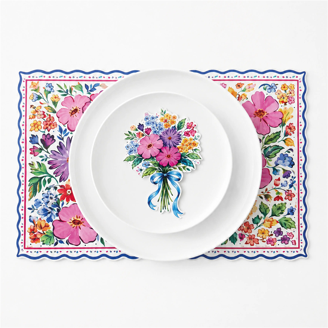 Color Bloom 4'lü Amerikan Servis Seti