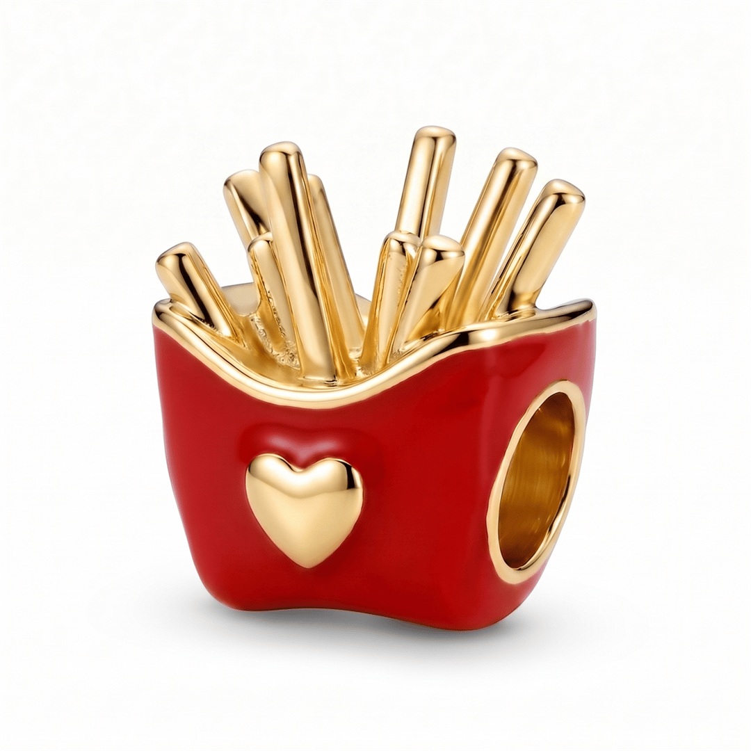 Golden Fries Charm 