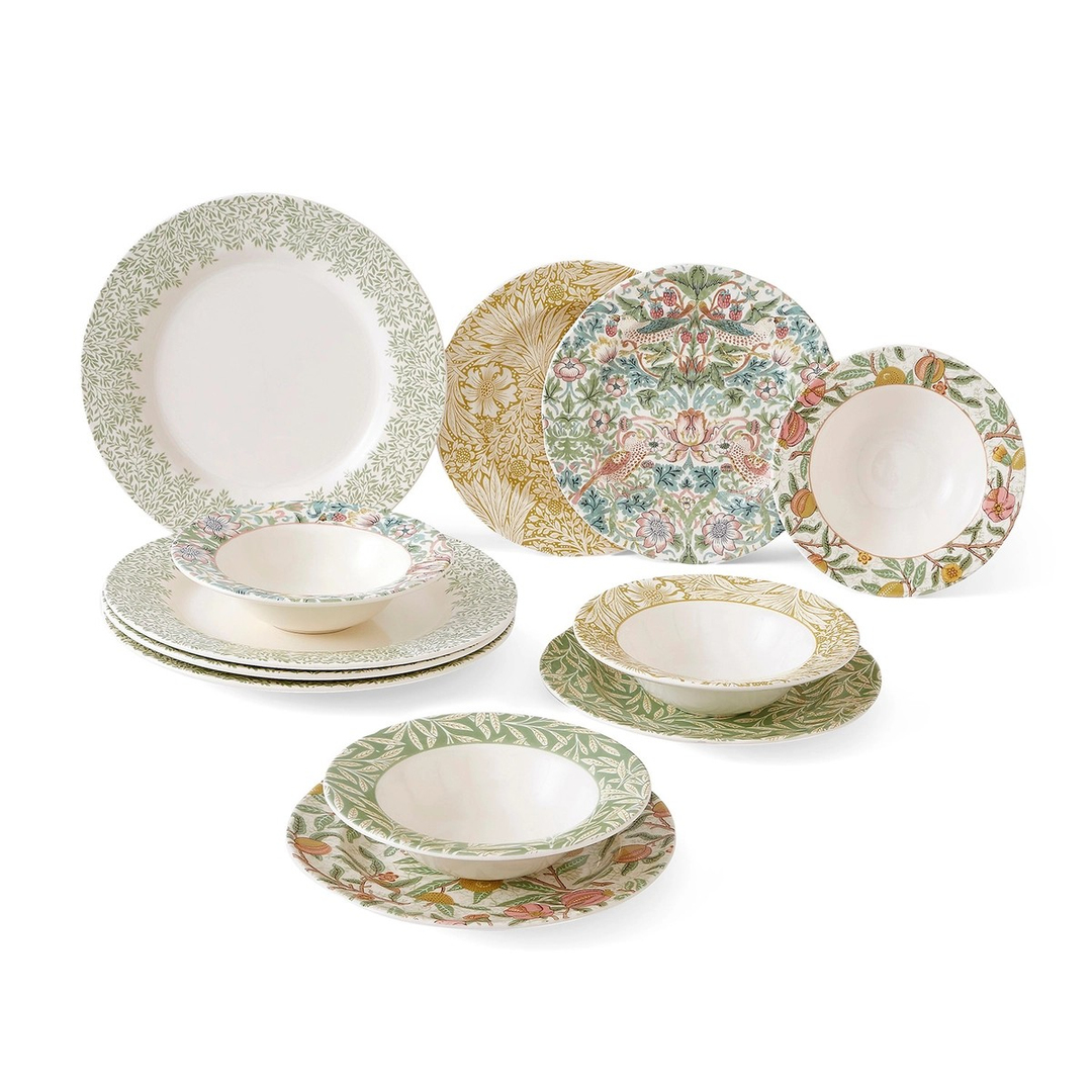 Morris & Co - The Original12 parça, 4 kişilik yemek seti
