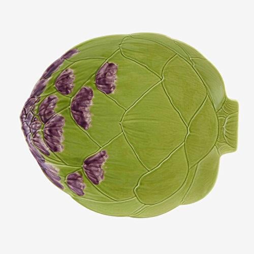 BORDALLO PINHERIO Artichoke Yeşil Seramik Servis Tabağı 41 Cm