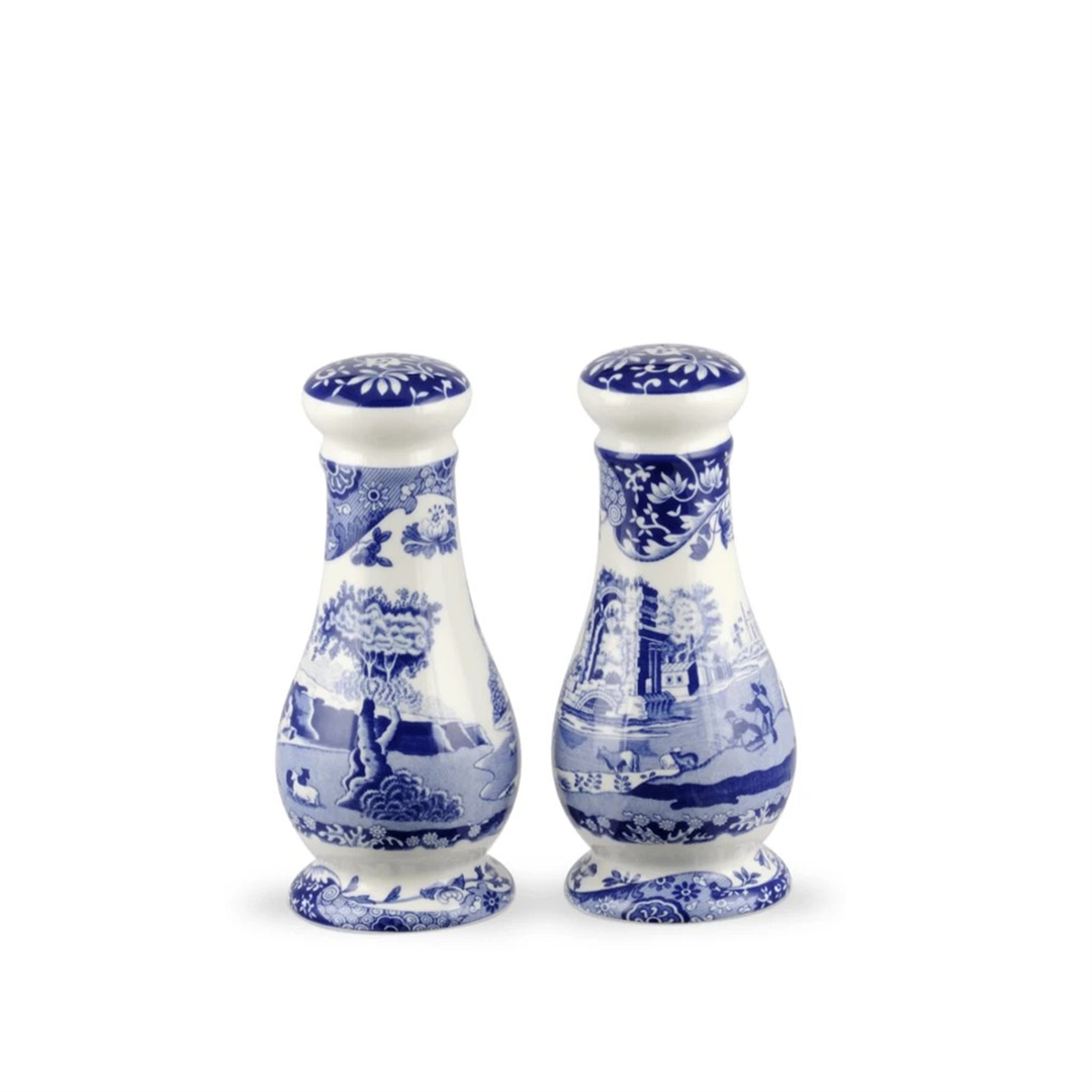 Blue Italian Tuzluk ve Biberlik Seti - Uzun