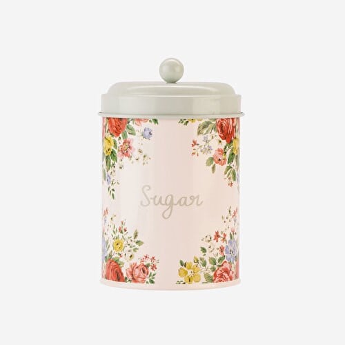 CATH KIDSTON Feels Like Krem Galvaniz Şeker Saklama Kabı 10,5X17,5 Cm