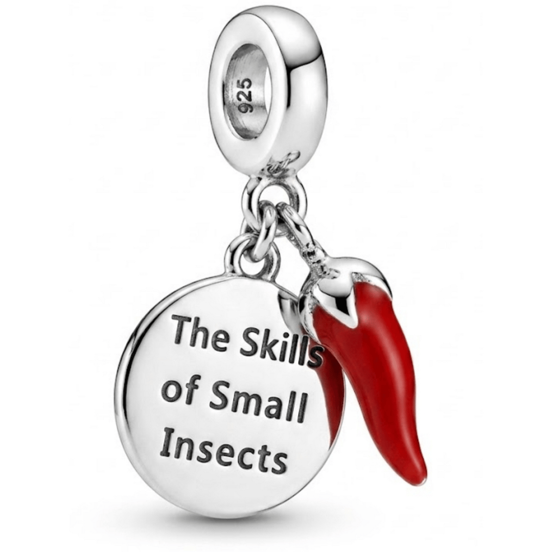 Spice it Up Charm- Silver