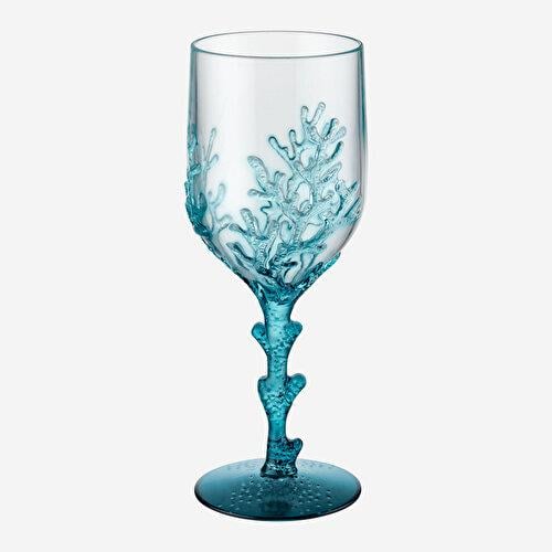 Chiara Alessi Coral Mavi Akrilik Kadeh 400 Ml