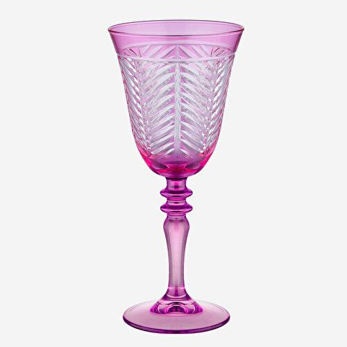 Chiara Alessi Lanza Pembe Cam Kadeh 270 Ml