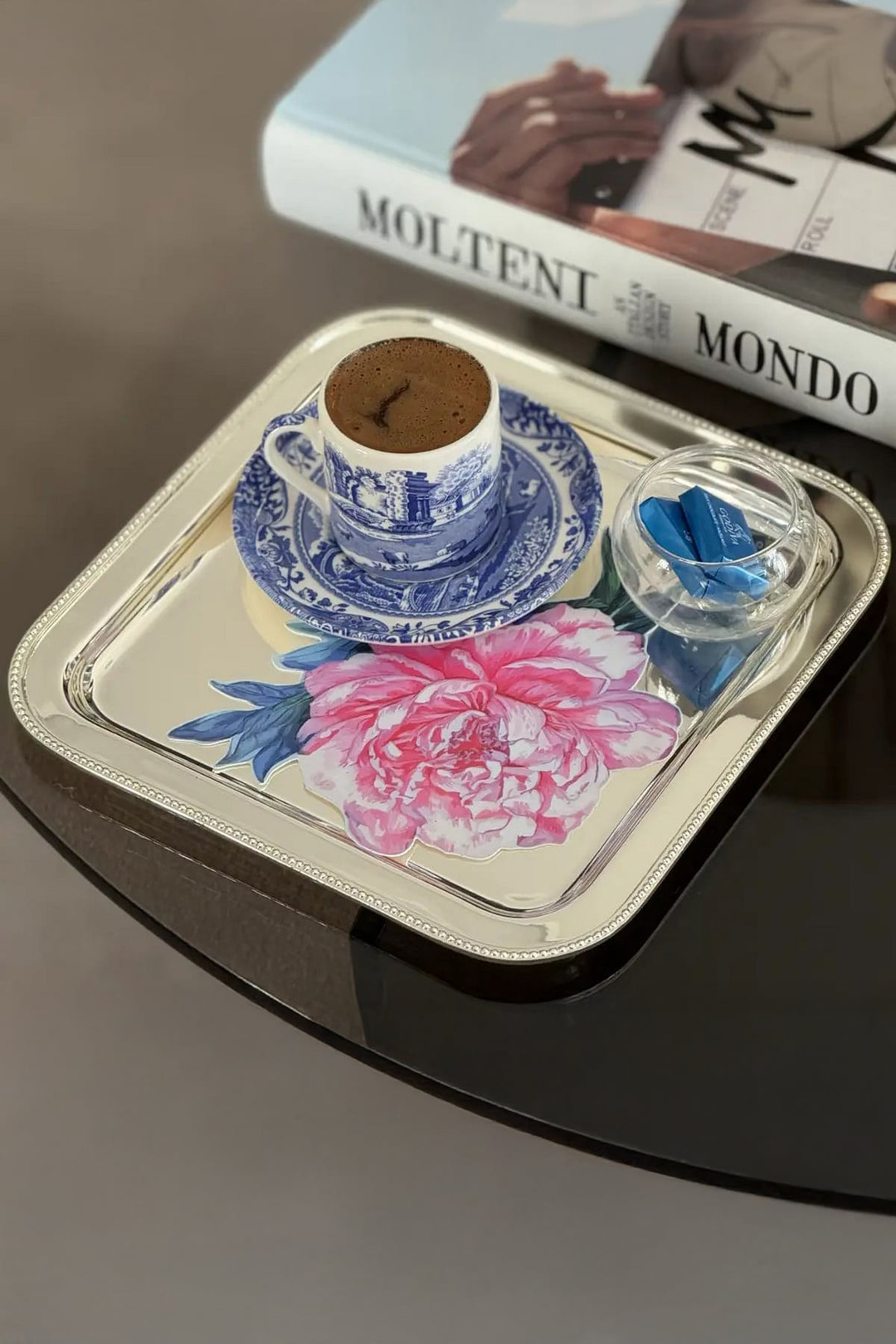 Peony Set of 6 Drink Coaster