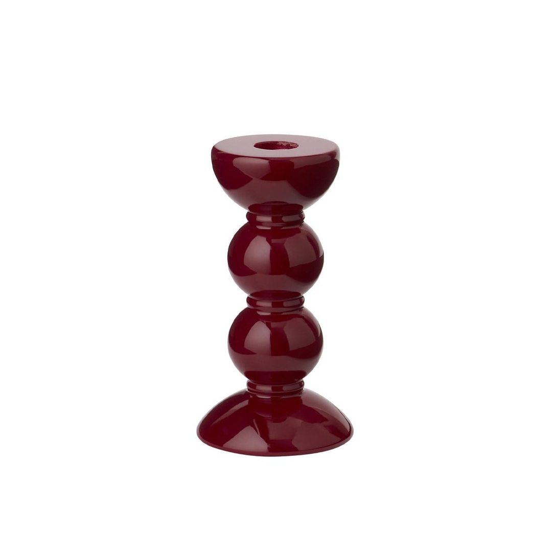 Bobbin Cherry Dekoratif Şamdan 14 Cm