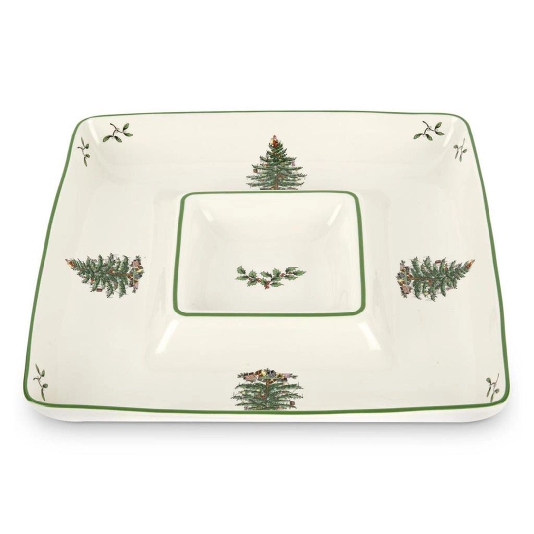 Christmas Tree Chip & Dip kare servis