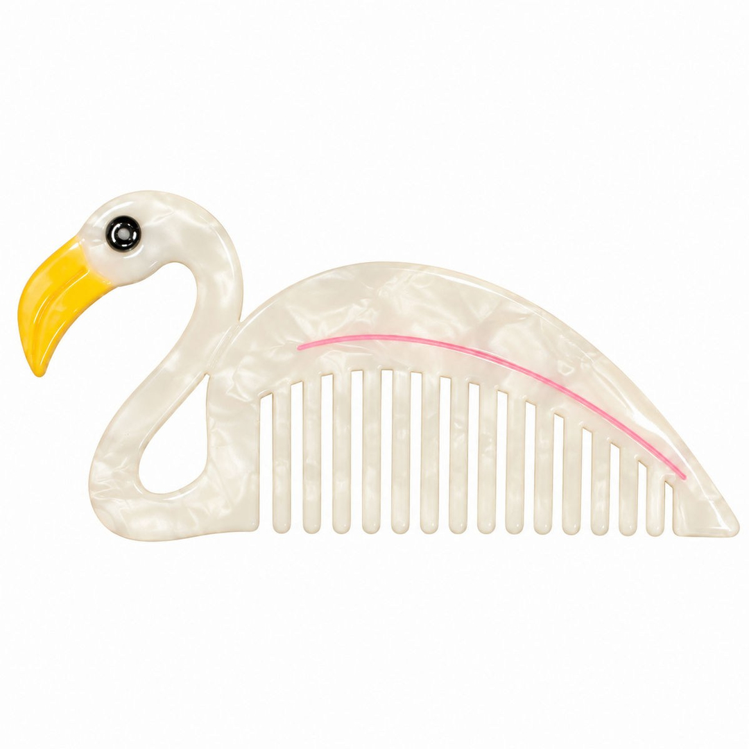 Flamingo Akrilik Saç Tarağı 
