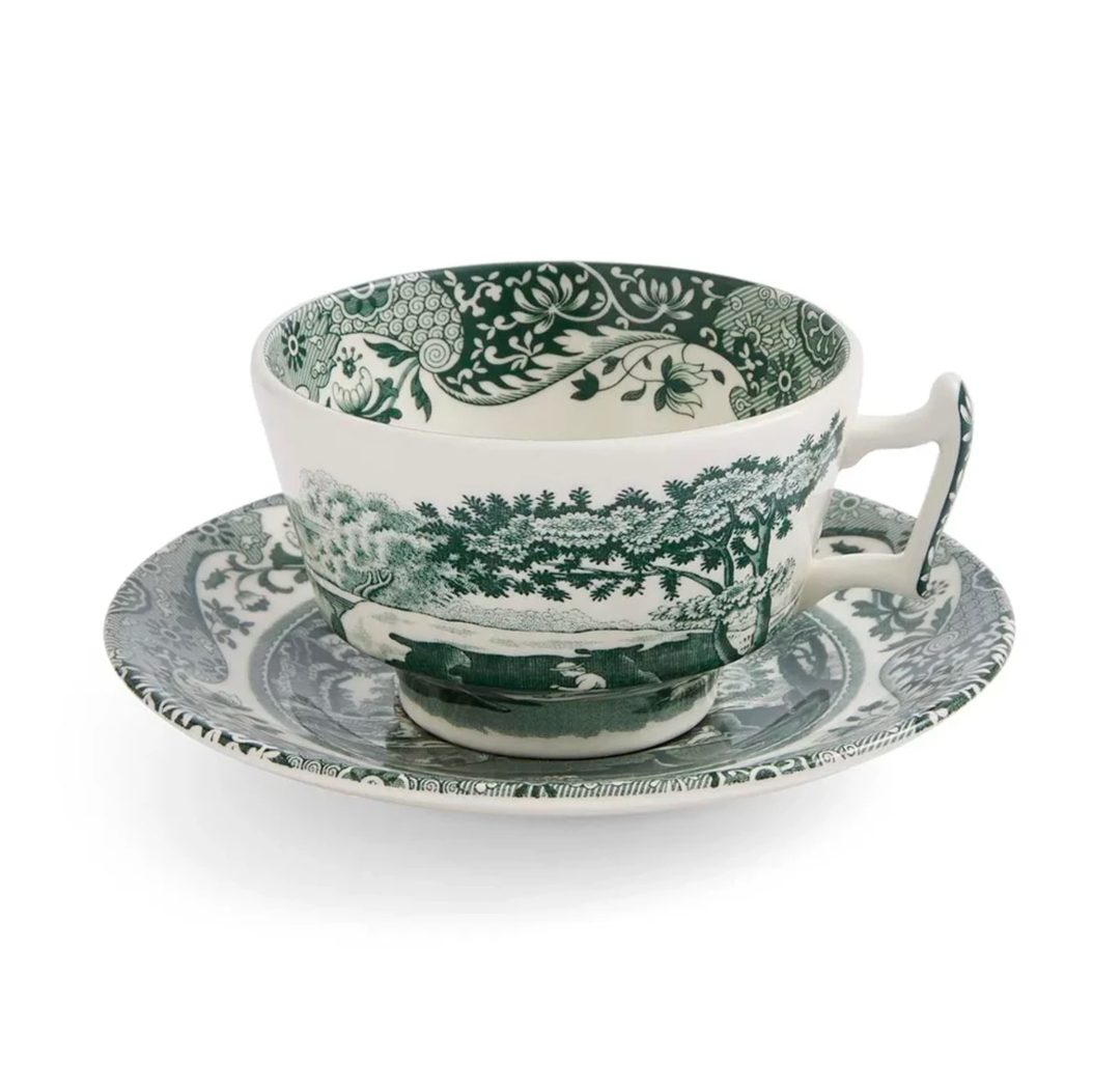 Spode Heritage Green Italian Tea Cup