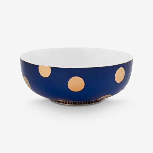 Pip Studio Dot Delight Lacivert Porselen Kase 20 Cm