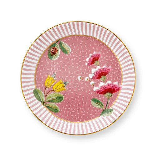 Pip Studio La Majorelle Pembe Porselen Çay Tabağı 9 Cm