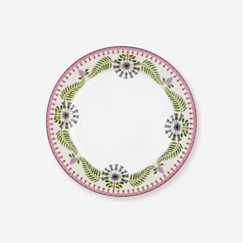 Pip Studio Lily & Lotus Beyaz Porselen Kahvaltı Tabağı 23 Cm