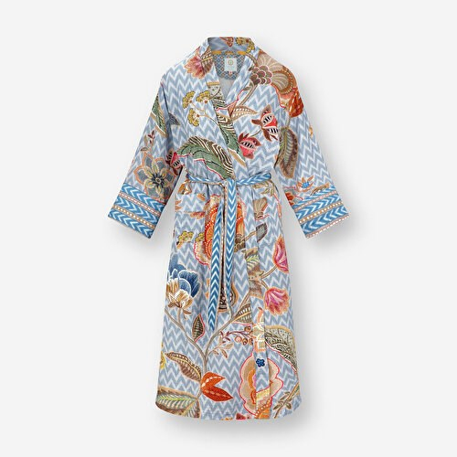 Pip Studio Noa Mavi Cotton Kimono