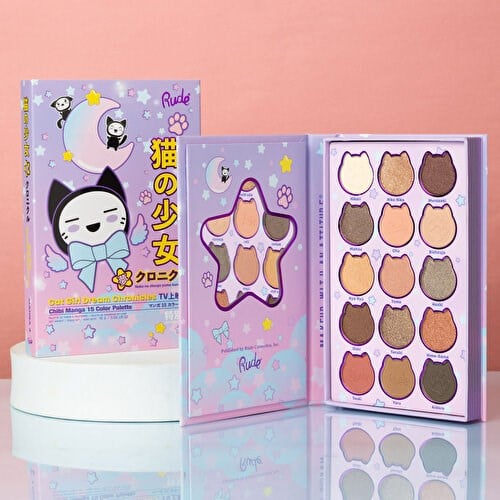 Rude Cosmetics Chibi Manga Çok Renkli Göz Farı