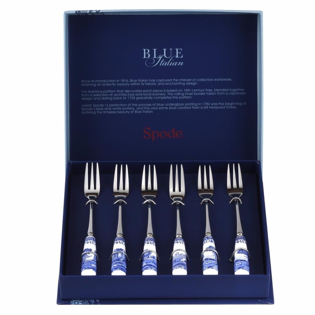 Spode Blue Italian 6'lı Çatal Seti