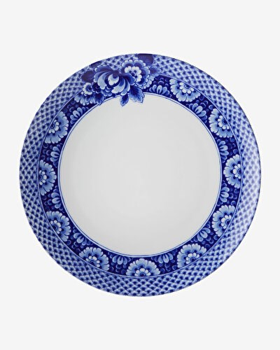 Vista Alegre Blue Ming Mavi Porselen Yemek Tabağı 28 Cm
