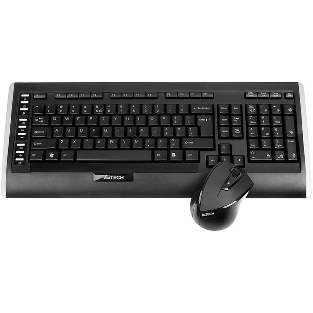 A4TECHA4 Tech 9300F Siyah Q Tr Kablosuz Multimedya Set4711421919579