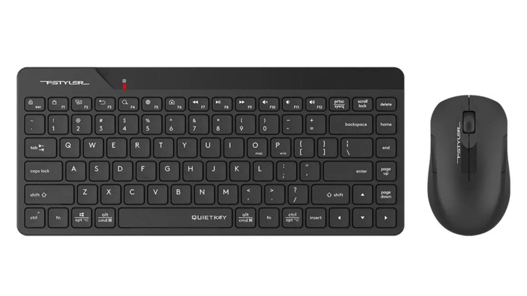 A4TECHA4 Tech FG2200 Siyah 2.4GHz FN-MM Türkçe Q 1200DPI Mini Klavye & Mouse Set4711421996921