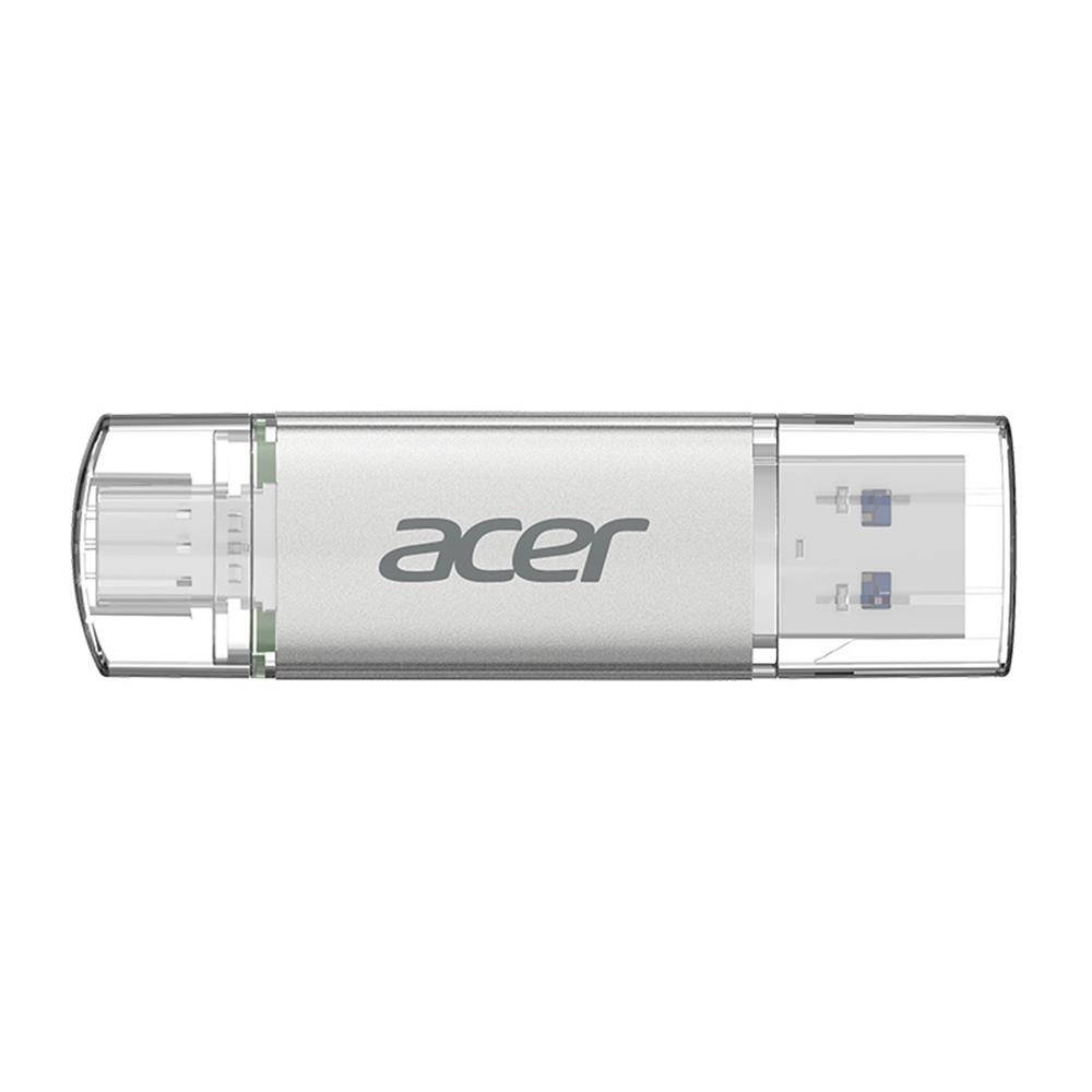 ACERAcer 64GB USB 3.2 UT300-64GB USB-A+USB-C Çift Taraflı Metal Flash Bellek887184037479