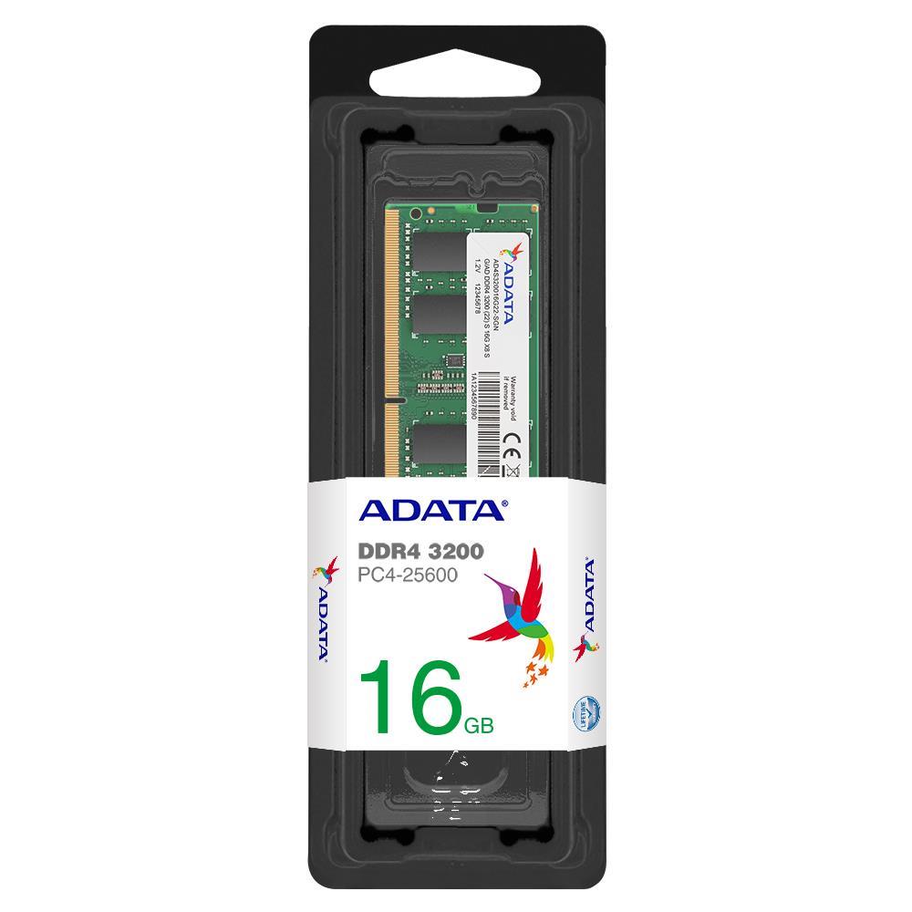 ADATAAdata 16GB DDR4 3200MHz 260Pin 1.2V Notebook Ram4711085931481
