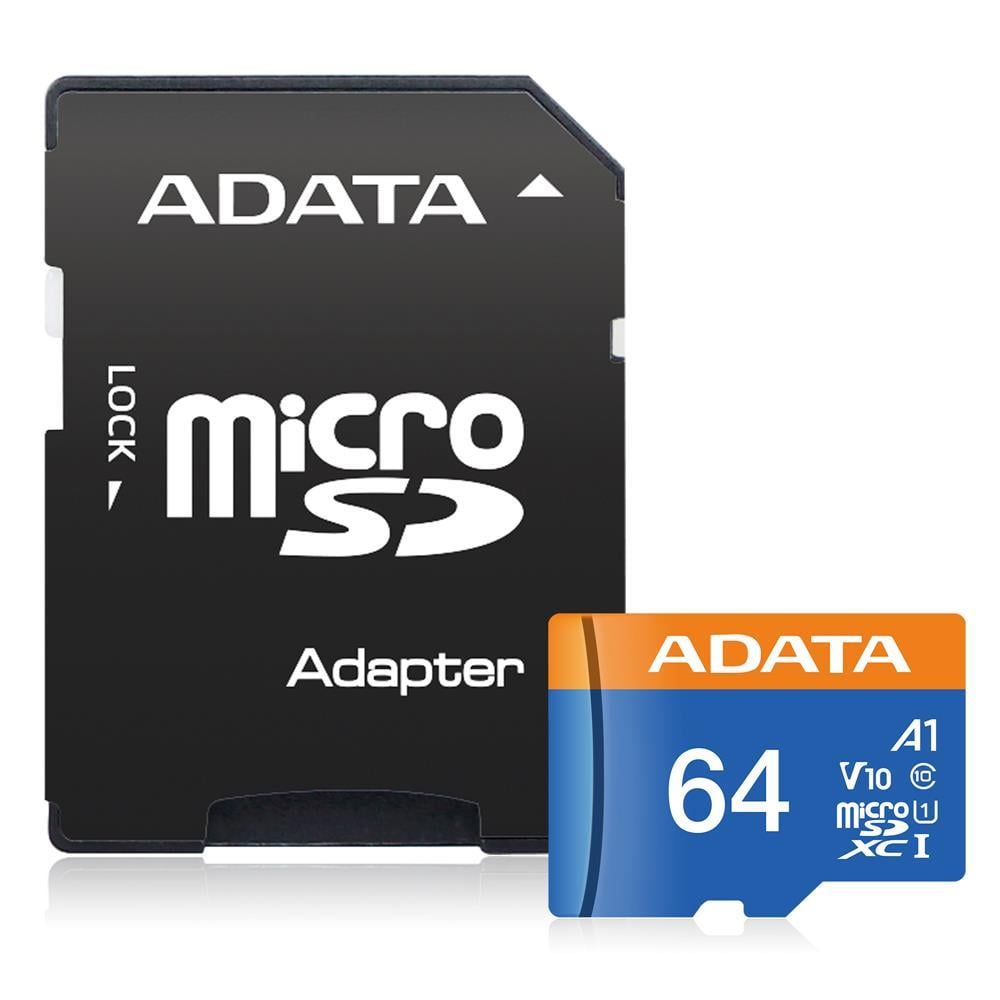 ADATAAdata 64GB Premier microSDXC Card with Adapter UHS-I Class10 V10 Hafıza Kartı4713218461933