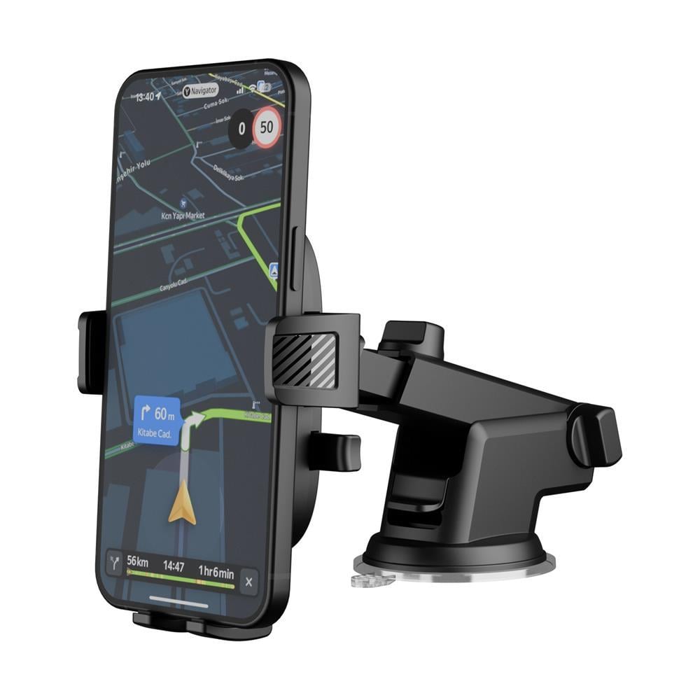 ADDISONAddison ADS-144 Universal Ayarlanabilir Siyah Araç Telefon Tutucu8680096138164