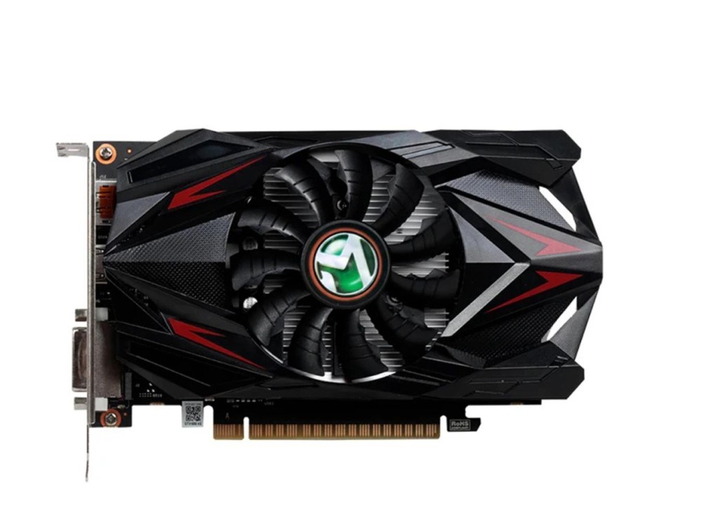 AFOXAfox Geforce GTX1050TI 4gb Gddr5 128bit AF1050TI-4096D5H5-V10 DVI HDMI Dp Atx Single Fan Ekran Kartı4897033788984