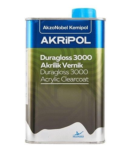 AkzoNobel AkzoNobel Akripol 2k Akrilik Duragloss Clear 3000 Vernik GL 5 LitreDuragloss Clear 3000 5L
