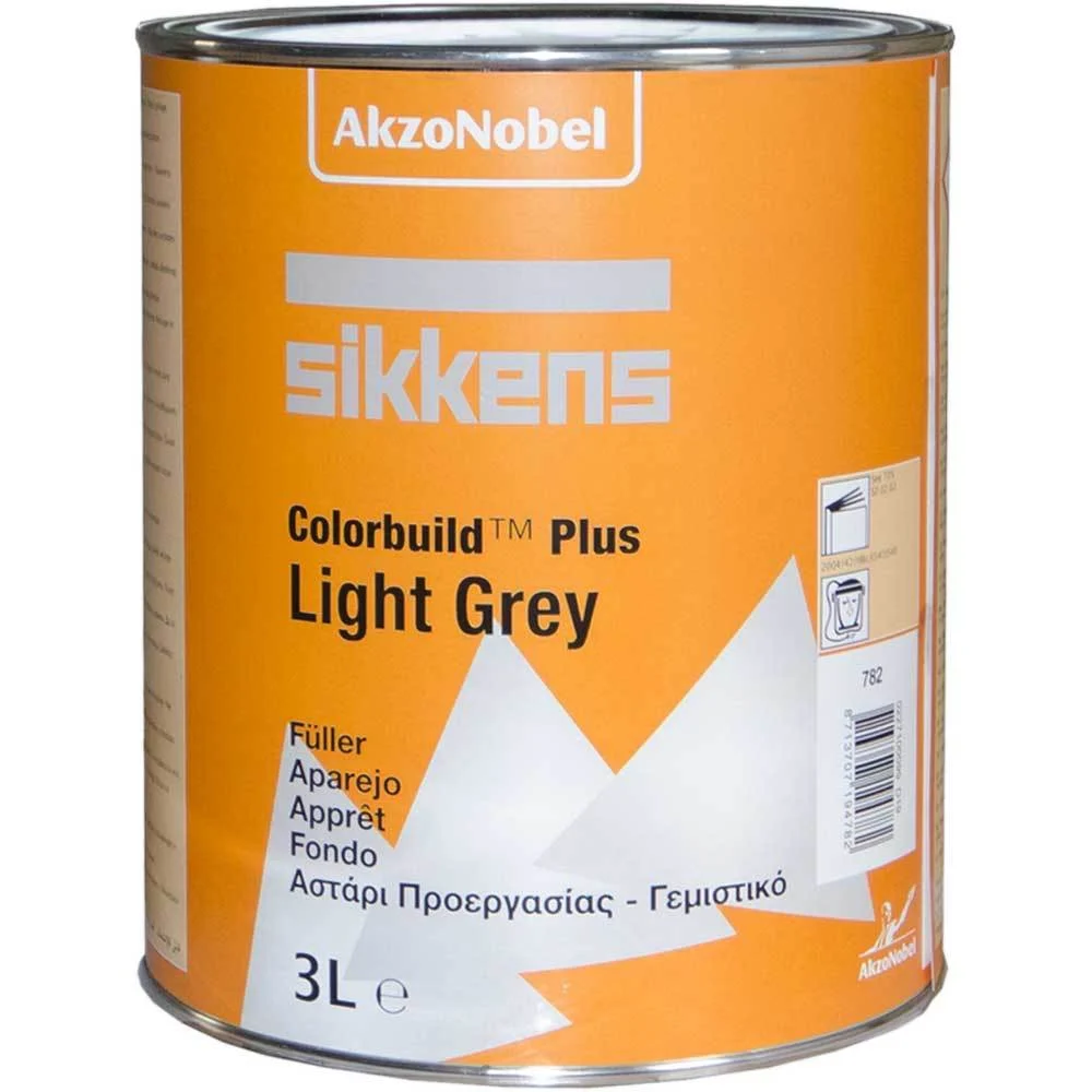 AkzoNobel AkzoNobel Sikkens ColorBuild Renkli Akrilik Astar Light Grey 3 LitreRenkli Akrilik Astar Light Grey 3 Litre