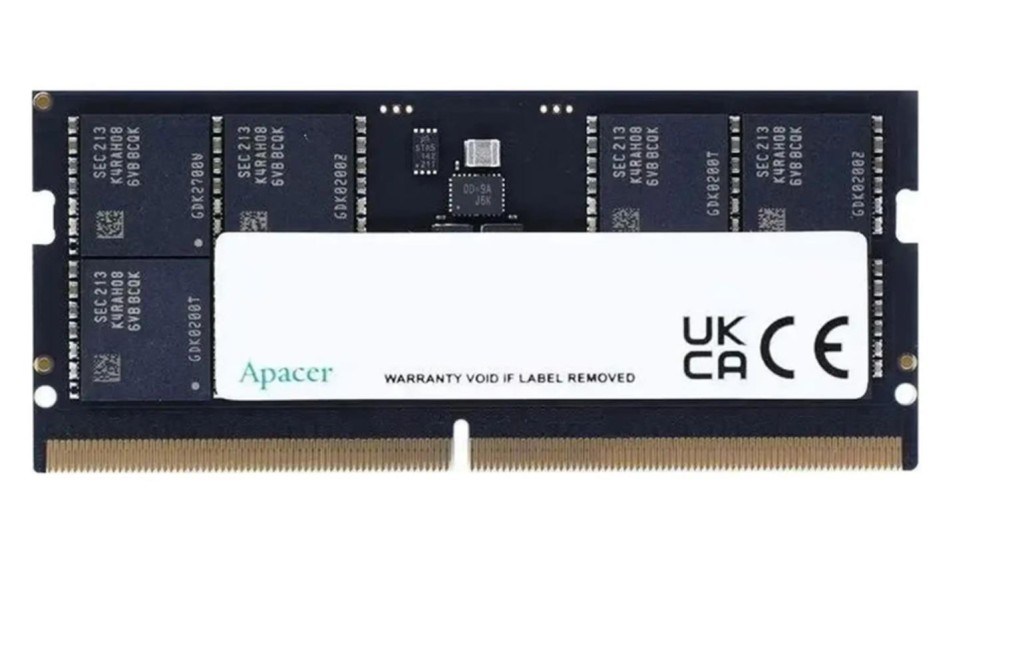 CRUCIALApacer Standard FS.16G2C.PKH 16GB DDR5 5600MHz CL40 Notebook Ram4712389909879