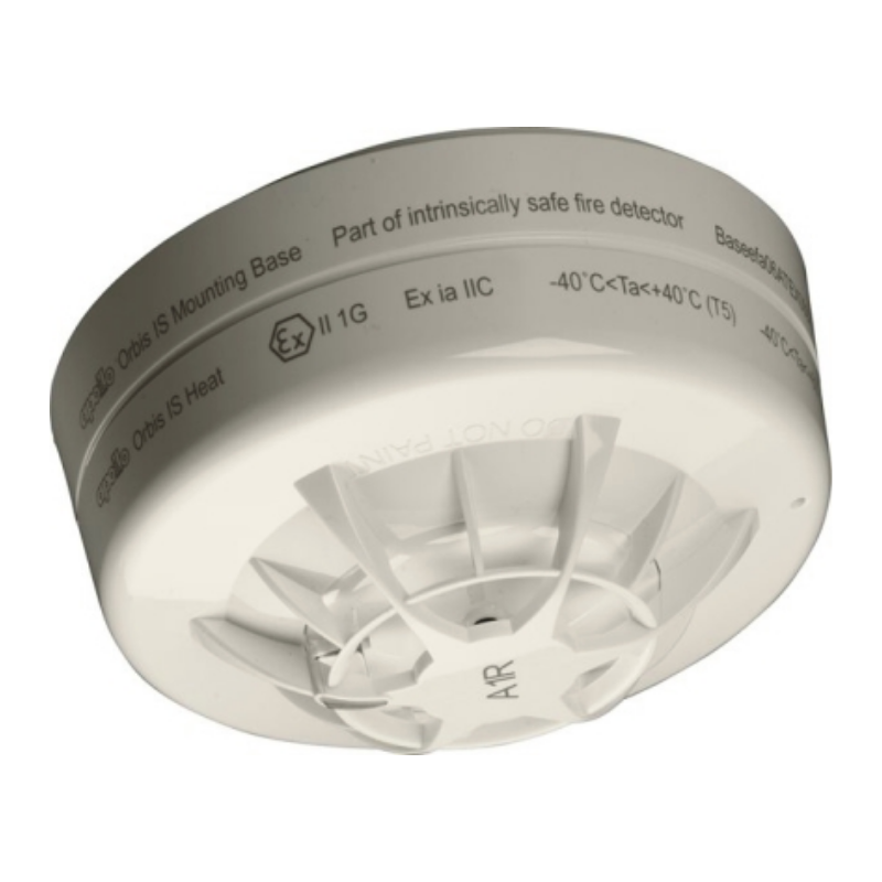 ApolloAPOLLO ORB-HT-51146-APO ORBIS Kendinden Emniyetli (IS) A1R Sınıfı Akıllı Konvansiyonel Sıcaklık Artış Hızı Dedektörü, 50° C, flas LED'li Taban HariçORB-HT-51146-ΑΡΟ
