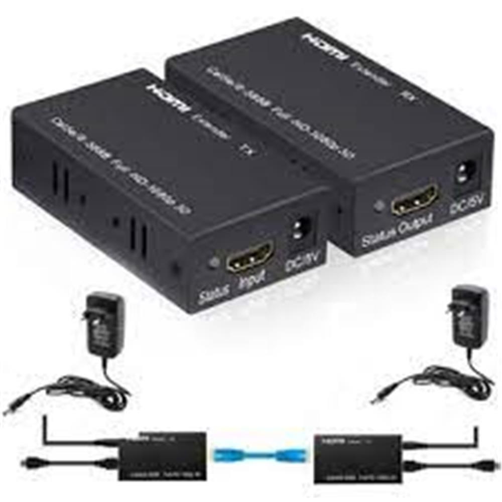 APRONXApronx APX-60M Cat5e-Cat6 60metre Full Hd 1080P HDMI Extender6973204536863