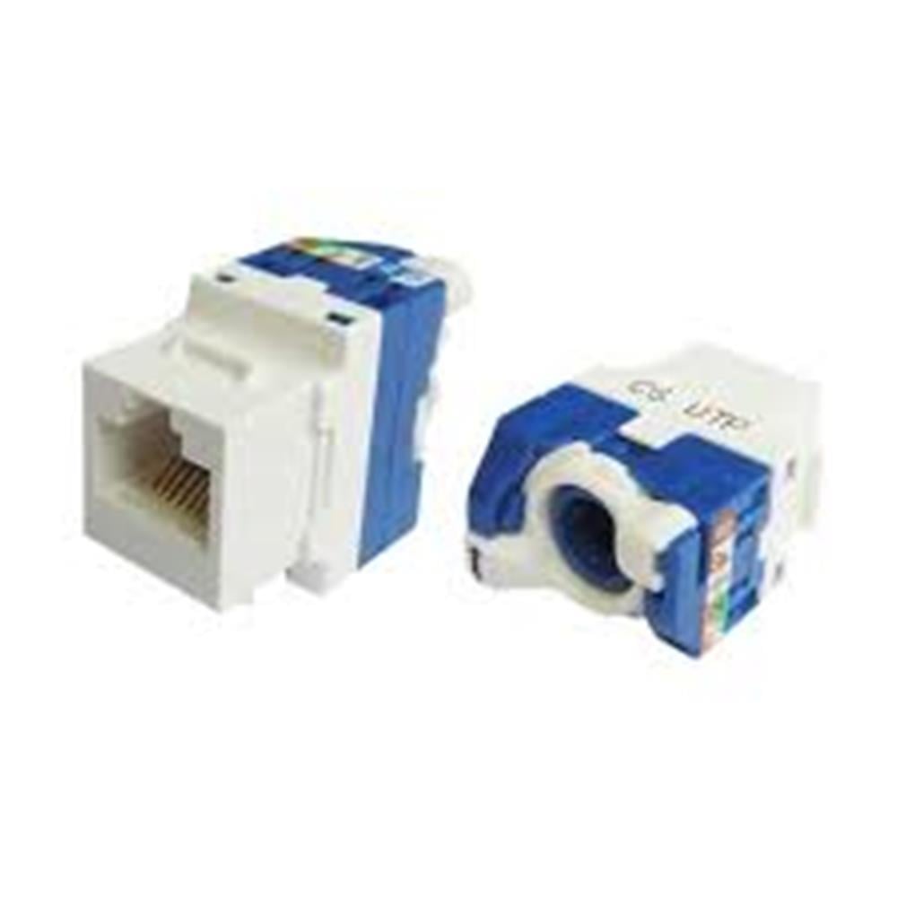 APRONXApronx APX-UTP180 CAT6 180° UTP Keystone Jack 10 lu Paket Legrand Type6665432678193