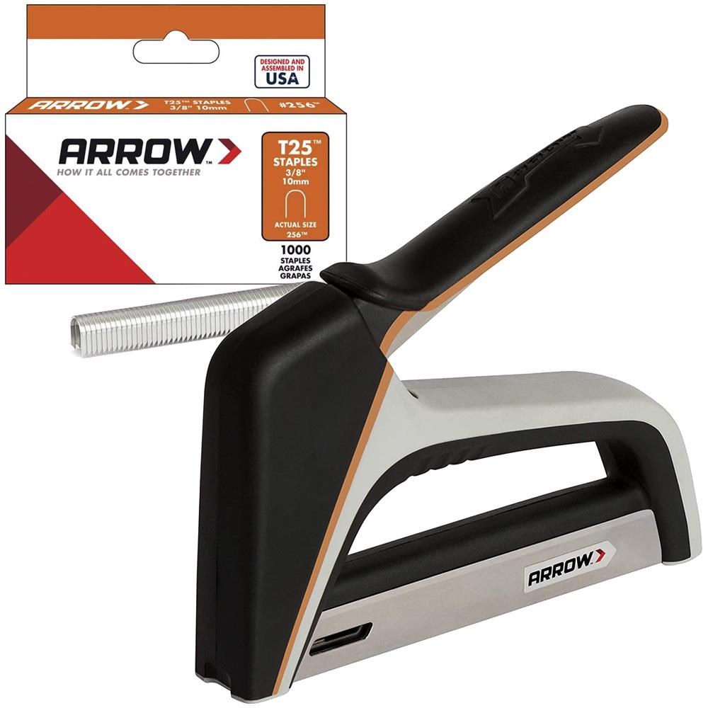 ArrowArrow T25X 10-14mm Profesyonel Mekanik Kablo Zımba Tabancası + 1100 Adet ZımbaT25X