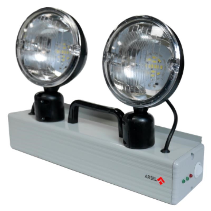 ArselArsel Versalite-LP VSA-214L (lifepo4) Acil Aydınlatma Armatürü Kesintide 180 Dak. Yanan 2x14 Led LambaVSA-214L (lifepo4)