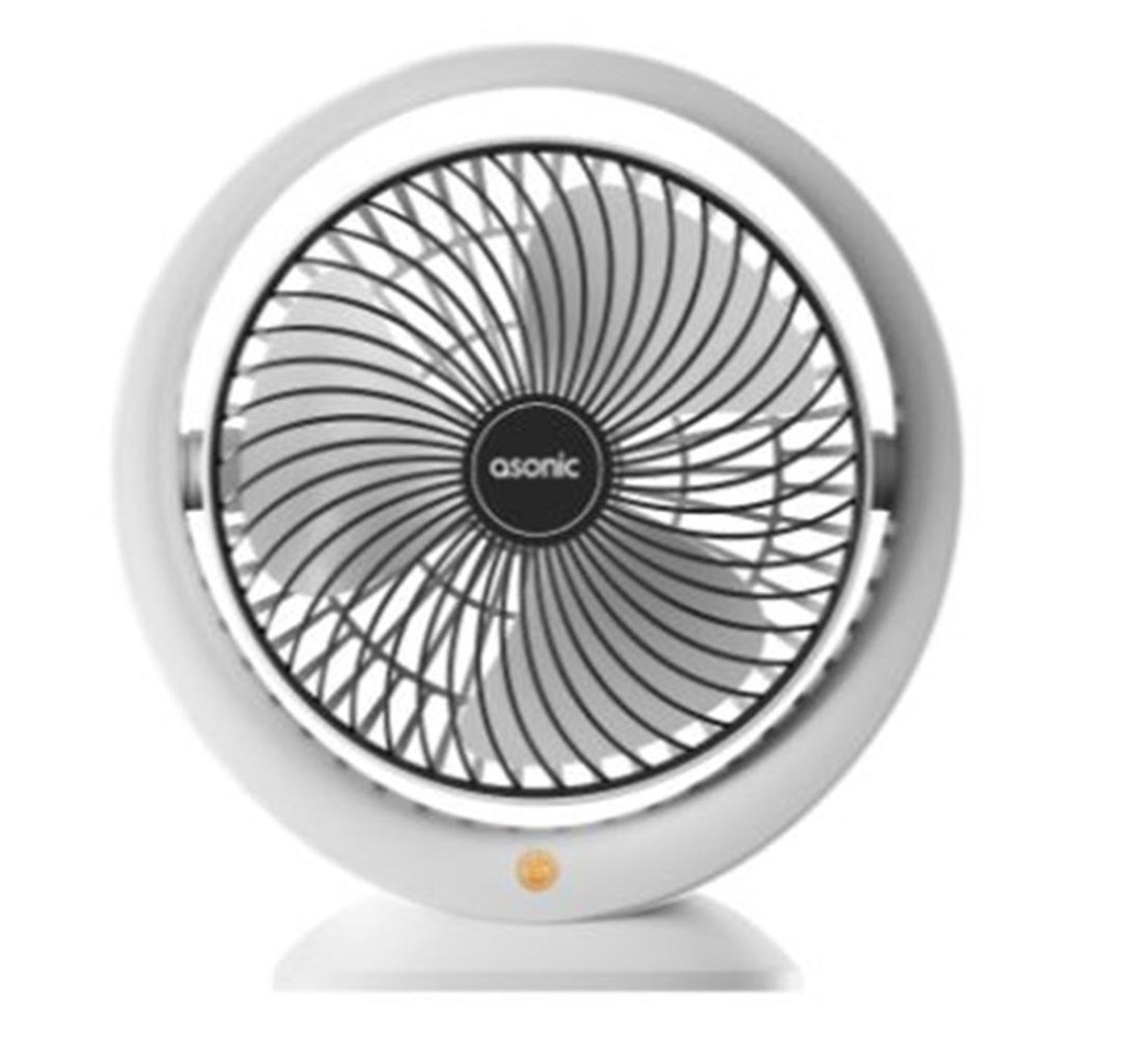 EVERESTAsonic AFN25 Beyaz-Siyah Type-C Masaüstü Usb Fan8680096142352