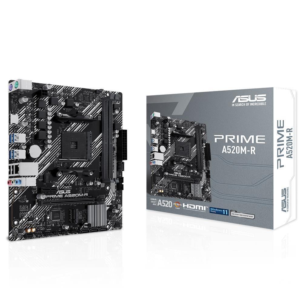 ASUSAsus PRIME A520M-R 5100Mhz OC DDR4 Soket AM4 M.2 HDMI mATX Anakart4711387466414