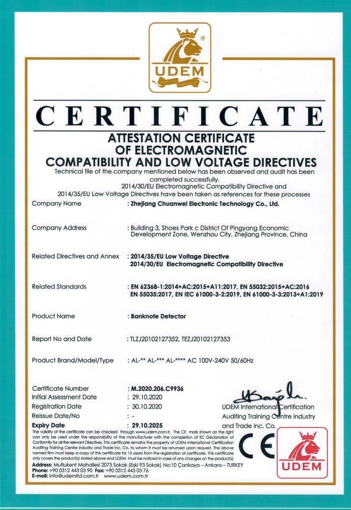 Bill CounterBill Counter AL-130 F5 ŞüpheliPara Kontrol Makinesi 5 Ülke ParasıAL-130 F5